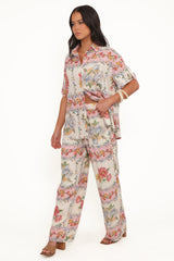 Cascais Pants - Rose Tile