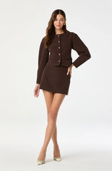 Tailored Mini Skirt