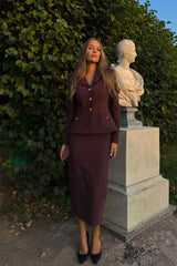 Fitted Silhouette Jacket