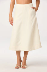 Kinslee A-Line Midi Skirt