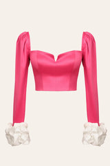 Top with Removable Cuffs