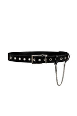 Leather belt