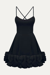 Backless Bustier Mini Dress