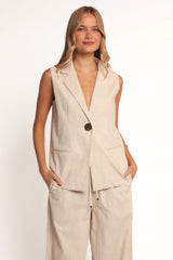 Trula Vest - Oatmeal