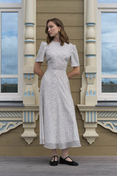 Short Sleeve Midi Dress