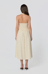 Marianna Halter Midi Dress
