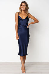 Persia Dress - Navy