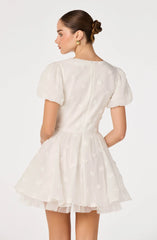 Sommer 3D Floral Mini Dress