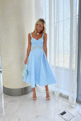 Jacquard Corset Midi Dress