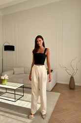 Straight Cut Trousers