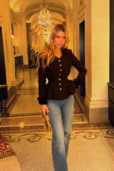 Long Sleeve Button Up Top