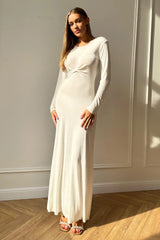 Knitted Long Sleeve Maxi Dress