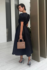 Button Front Midi Dress