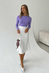 Knitted Long Sleeve Top