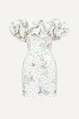 "Meringue" Floral Mini Dress