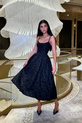 Jacquard Fitted Corset Bustier Dress