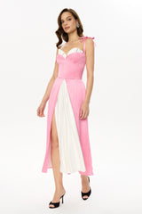Flowy Slit Midi Dress