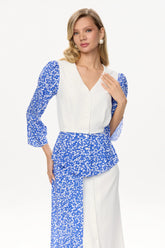 Long Sleeve Button Front Top