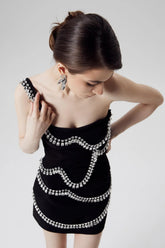 Gem Embellished Jumpsuit Dress