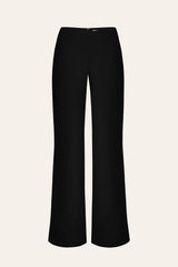 Straight Leg Pants Without Belt