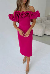 "Meringue" Midi Dress