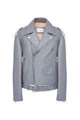 Oversized Leather Lacket