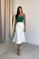 Viscose Corset Crop Top