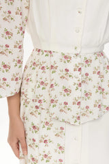 Long Sleeve Button Front Top