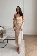 Lace Bustier Dress