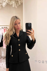 Fitted Silhouette Jacket