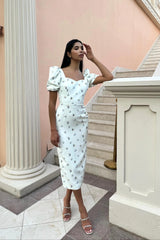 Sweetheart Midi Dress