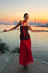 Corset-Based Top With Draping