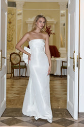 «L’Instant» Bustier Dress With A Bow