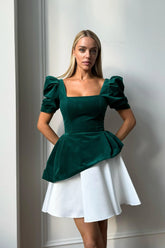 Square Neck Short Sleeve Top