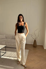 Straight Cut Trousers