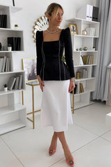 Satin Decorated Top