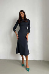 Viscose Fitted Dress