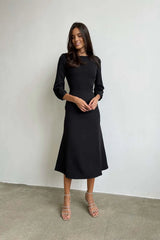 Viscose Fitted Dress