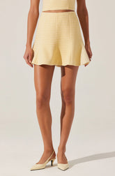 Kiona Tweed Mini Skirt