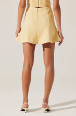 Kiona Tweed Mini Skirt