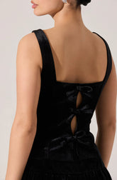 Jinnie Velvet Boat Neck Top