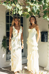 Sofie Tiered Ruffle Maxi Dress