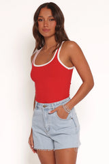 Angelo Tank - Cherry Red