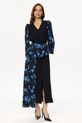 Long Sleeve Button Front Top