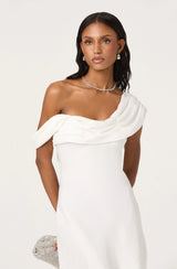 Alyssia One Shoulder Maxi Dress