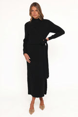 Aerin Knit Dress - Black