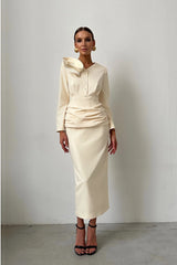 Straight Maxi Skirt