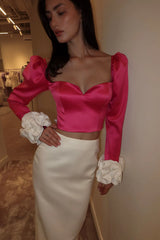 Top with Removable Cuffs