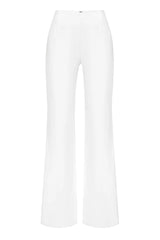 Straight Leg Pants Without Belt
