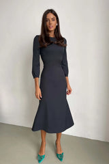 Viscose Fitted Dress